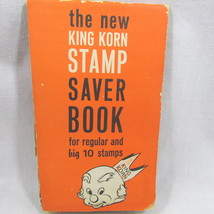 King Korn Saver Books Trading Stamps 100 Filled Pages 1960s Vintage Ephemera   C - £13.17 GBP