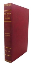 The Rt. Hon. John Morley The Works Of Voltaire, Volume Viii: A Philosophical Di - $84.95