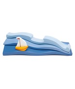 - Blue Water  Open-Ended Solid Wood Waves Toy Set For Displaying Sea Cre... - $47.99