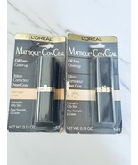 2X pieces -L&#39;oreal Mattique Oil-free Conceal Cover-up, SOFT IVORY - $24.45 CAD