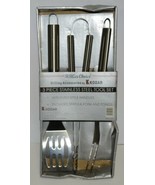 BBQer Choice 14501 3 Piece Stainless Steel Grilling Tool Set - $25.75