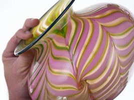 Large Daniel Lotton art glass vase - £628.34 GBP