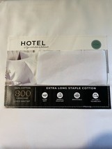 Hotel Signature Sateen 800 TC EX Long Staple Cotton King Sheet Set 6 piece White - £61.24 GBP