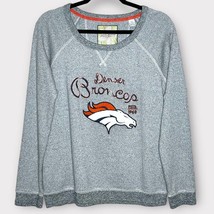 TOMMY BAHAMA Football Denver Broncos embroidered graphic sweater size me... - $62.89
