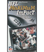 NFL MaXiMuM  ImPacT  by Sony  - Sights &amp; Sounds of the Game ~ NIP  VHS tape - $466.84 MXN