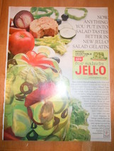 Vintage Jello for Salads Print Magazine Advertisement 1965 - £3.95 GBP