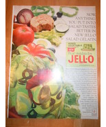 Vintage Jello for Salads Print Magazine Advertisement 1965 - £3.90 GBP