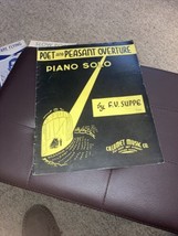 Poet And Peasant Overture Piano  by F. Von Suppe Piano Solo 1935 Sheet Music - £6.02 GBP
