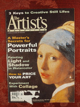 ARTISTs Magazine November 1998 Jan Vermeer William Chambers Marlin Rotach - £9.02 GBP