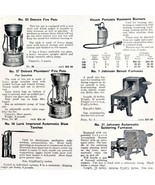 1922 N.T. Bushnell Detroit Firepots Advertisement Catalogue Hardware DWA22 - $41.12 CAD