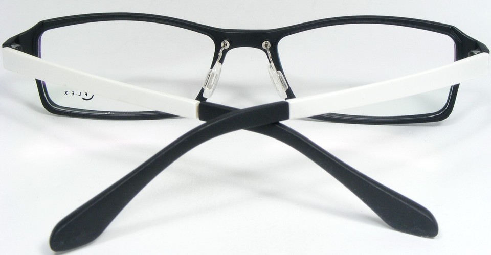 Flex Mod 0025 003 Matte Black/White Eyeglasses Frames 55-18-140mm Germany-
sh... Item image 3