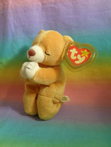 Vintage 1999 TY Beanie Babies Hope Praying Teddy Bear Retired W/ Tags Protector - £3.37 GBP