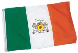 Begg Irish Coat of Arms Flag - 3&#39;x5&#39; foot - £28.30 GBP