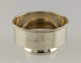 Sterling Silver Bowl with Bronze Napoleon Marriage Medal Bottom - $657.23
