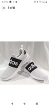 Adidas Lite Racer Adapt 4.0 White Black Slip On Running Shoes Mens Size 12 - $46.14