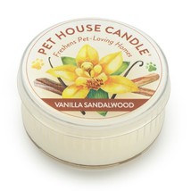 Pet House Candle Vanilla Sandlewood Mini Case of 12 - £52.18 GBP