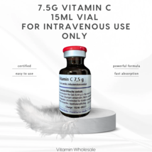 Vitamin C 7.5g 15ml vial injection IV USE ONLY - £38.14 GBP