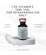 Vitamin C 7.5g 15ml vial injection IV USE ONLY - €45,97 EUR
