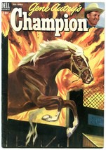 Gene Autry&#39;s Champion #9 1953-Dell Golden Age Western F/VF - £81.41 GBP