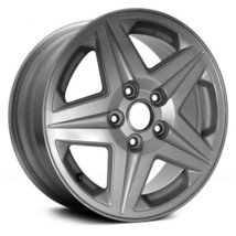 Wheel For 2002-2005 Chevy Impala 16x6.5 Alloy 5 Spoke 5-114.3mm Silver Offset 52 - £287.51 GBP