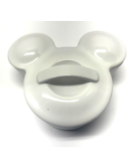 Disney Parks Mickey Mouse White Ceramic Casserole Bakeware Baking Dish w... - $40.44 CAD
