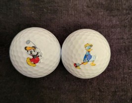 Mickey Mouse &amp; Donald Duck Golf Balls - £11.00 GBP