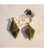 Set of 2 Luxe Gold Shaped Scott Living Christmas Ornament - Hook &amp; Sinke... - $14.49