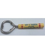 c.1930s VTG Bottle Opener Advertising Roy C. Deschler Locksmith Chehalis... - $18.76