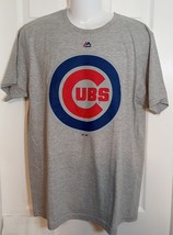 Majestic Chicago Cubs Grey T-Shirt Large - £11.32 GBP