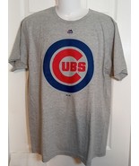 Majestic Chicago Cubs Grey T-Shirt Large - $14.95