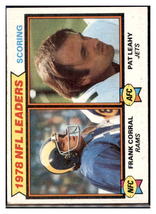 1979 Topps Frank Corral /
  Pat Leahy LL  Los Angeles Rams / New
  York Jets  Fo - £4.24 GBP