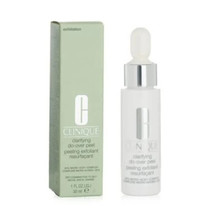 CLINIQUE CLARIFYING DO OVER PEEL EXFOLIANT DRY COMBINATION TO OILY 1 OZ New - £14.06 GBP