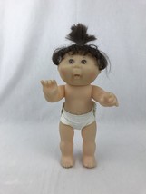 Cabbage Patch Doll Mattel 12&quot; Vinyl Body Poseable Arms Legs Brown Eyes H... - £10.18 GBP