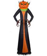 Gemmy 12 ft Tall Projection Airblown Phantasm Pumpkin Reaper Giant (RGB) - $257.51 CAD