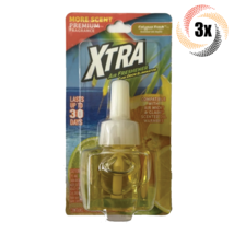 3x Packs Xtra Calypso Fresh Oill Refill Air Freshener Odor Eliminator | .71oz - £9.89 GBP