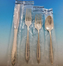 Michele by Wallace Sterling Silver Flatware Set Service 33 pieces New Unused - £1,890.93 GBP