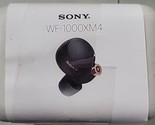 Sony WF-1000XM4 Noise Canceling In-Ear Headphones - Black - £91.77 GBP