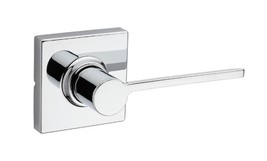 Kwikset Ladera Passage Door Lever Handle Set Chrome 92001 585 - £9.93 GBP