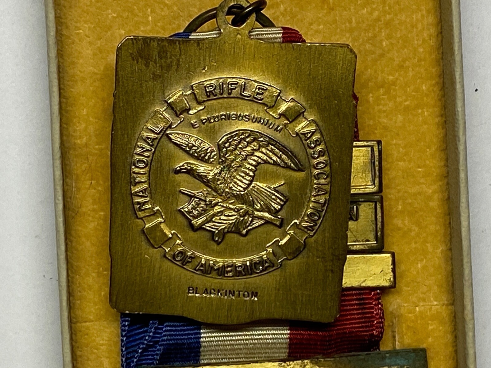 1961, NRA, REGIONAL MATCHES, CENTER FIRE NATIONAL COURSE, MILITARY, MEDAL Item image 2