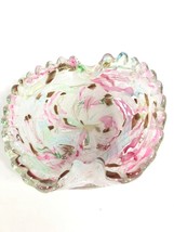 Vintage Fratelli Toso Lattimo Murano Art Glass Bowl Italy 6.5&quot; - $178.24