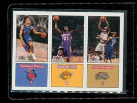 2002-03 Fleer Triple Mini Basketball Card #42 Salmons #41 Rush #40 Prince - £3.85 GBP