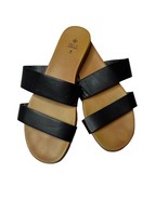 Call It Spring Double Strap Flat Vegan Sandal Size 6.5 - £19.05 GBP