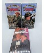 Bob Hope New VHS Tape Lot Laughing with Presidents Entertaining the Troops - $9.49