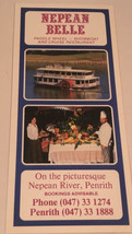 Vintage Nepean Belle Brochure Australia BRO11 - £10.05 GBP
