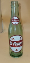 1950&#39;s, Dr. Pepper, &quot;10-2-4&quot; Logo (6.5 oz.) Glass Bottle (Scarce / Vintage) - £15.82 GBP