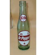 1950&#39;s, Dr. Pepper, &quot;10-2-4&quot; Logo (6.5 oz.) Glass Bottle (Scarce / Vintage) - £15.48 GBP