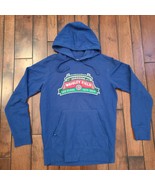 Chicago Cubs WRIGLEY FIELD Hoodie 100 Years Patch 1914-2014 Blue Size Me... - £23.63 GBP