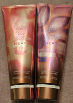 Victoria&#39;s Secret Pure Seduction Heat &amp;Love Spell Heat Scented Body Lotion Set - £15.00 GBP