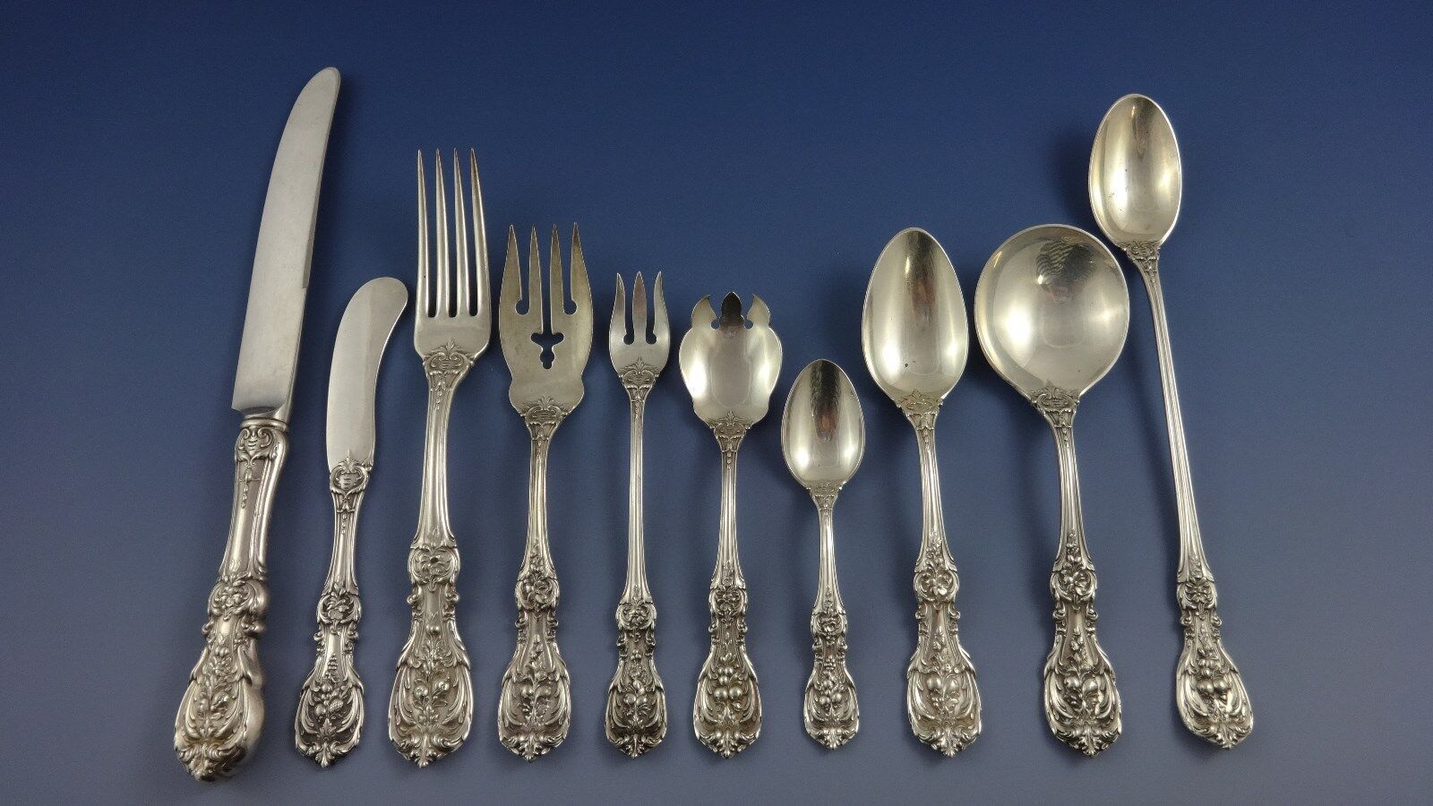 Primary image for Francis I by Reed & Barton Sterling Silver Flatware Set 8 Service Old 87 Pieces