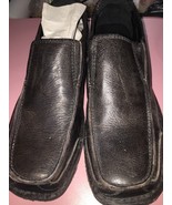 BED:STU U.S.A. Brown Leather Moc Toe Slide On Casual Loafers Men&#39;s U.S. 9.5 - $54.33